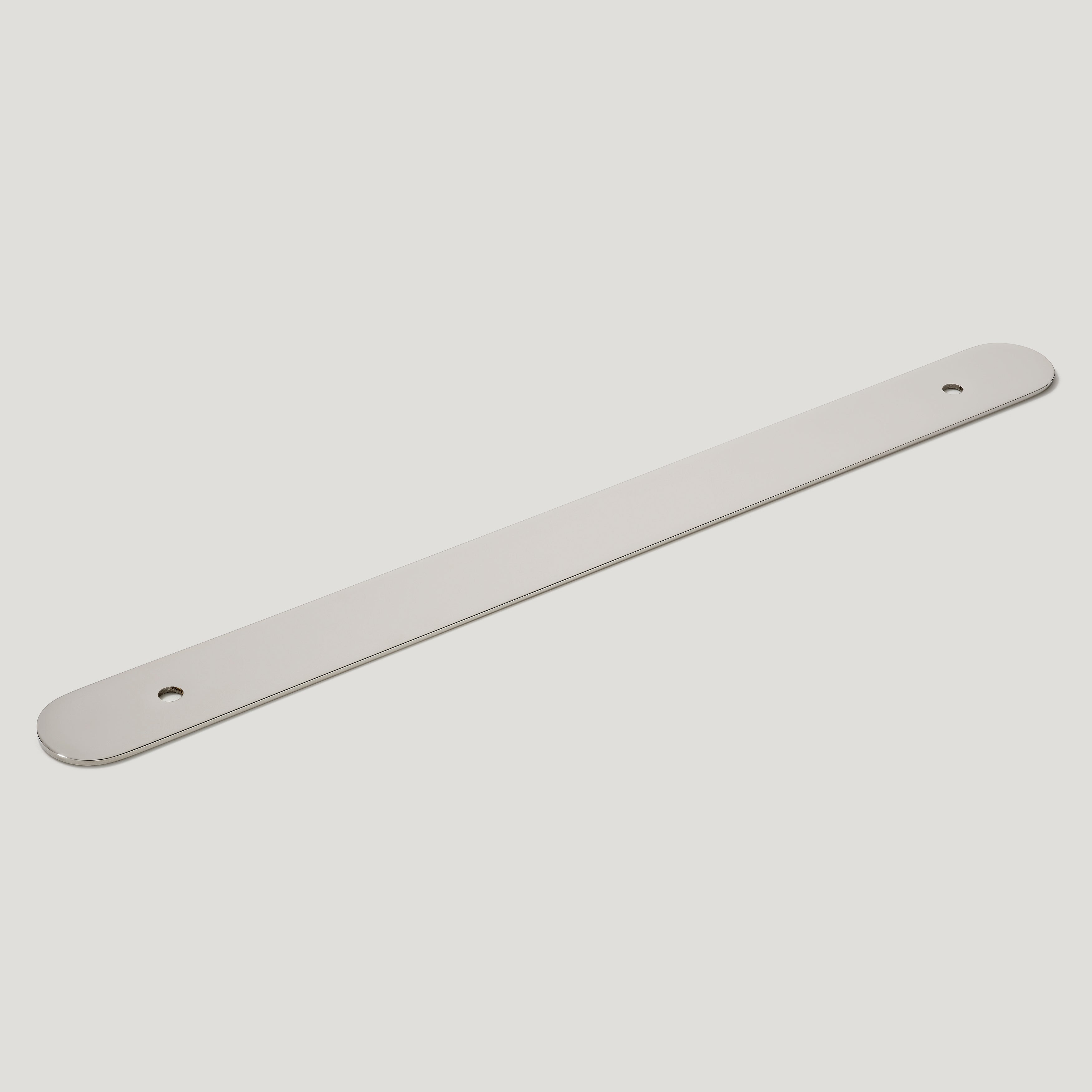 Plank Hardware Cabinetry 280mm (220mm CC) COHEN Handle Backplate - Polished Nickel
