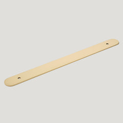 Plank Hardware Cabinetry 280mm (220mm CC) COHEN Handle Backplate - Unlacquered Brass