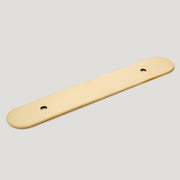 Plank Hardware Cabinetry 156mm (96mm CC) COHEN Handle Backplate - Unlacquered Brass