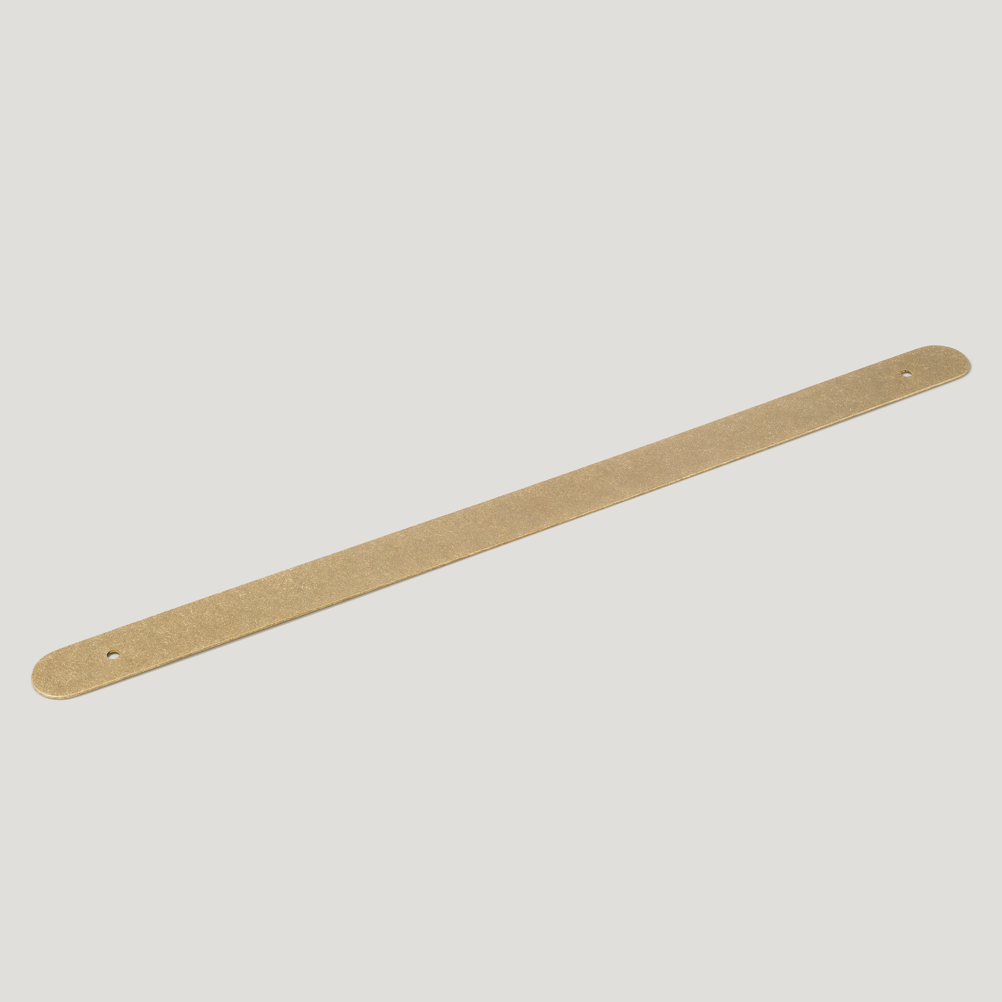Plank Hardware Cabinetry 536mm COHEN Knob Backplate - Aged Brass