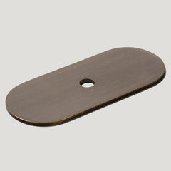 Plank Hardware Cabinetry 60mm COHEN Knob Backplate - Antique Brass