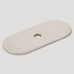 COHEN Knob Backplate - Polished Nickel