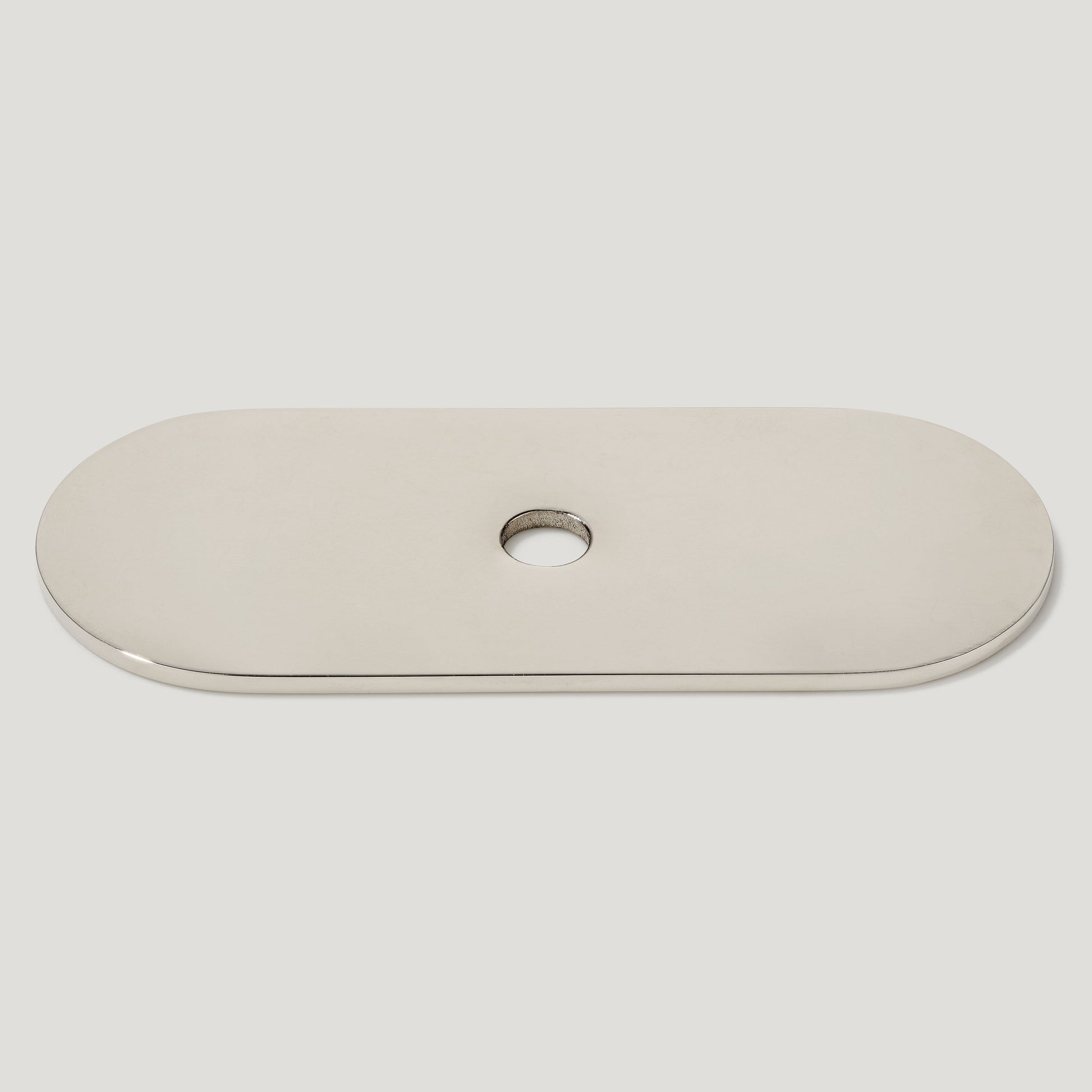 Plank Hardware Cabinetry 60mm COHEN Knob Backplate - Polished Nickel