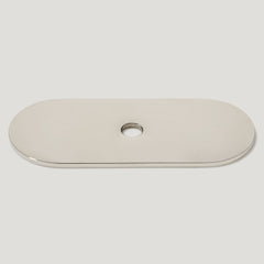 Plank Hardware Cabinetry 60mm COHEN Knob Backplate - Polished Nickel
