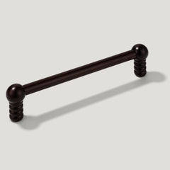 Plank Hardware Cabinetry 181mm (160mm CC) ESBEN D Bar Handle - Blackened Bronze