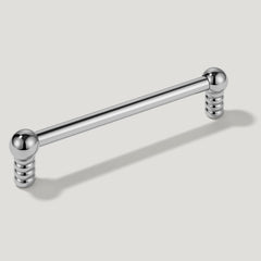 Plank Hardware Cabinetry 181mm (160mm CC) ESBEN D Bar Handle - Polished Nickel