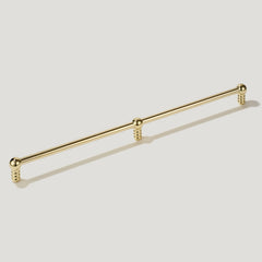 Plank Hardware Cabinetry Handle Only ESBEN Heavyweight Handle - Unlacquered Brass