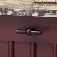Plank Hardware Cabinetry ESBEN Single T Handle - Blackened Bronze