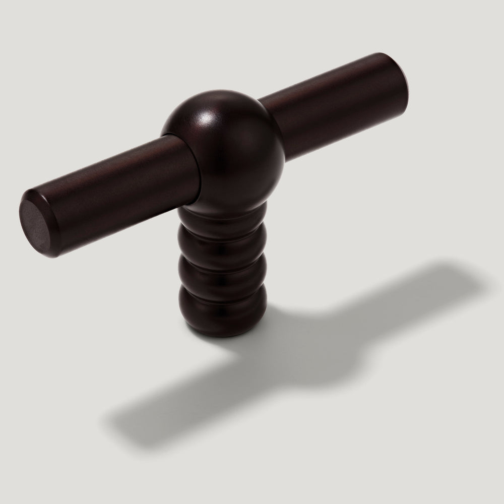 ESBEN Single T Handle - Blackened Bronze