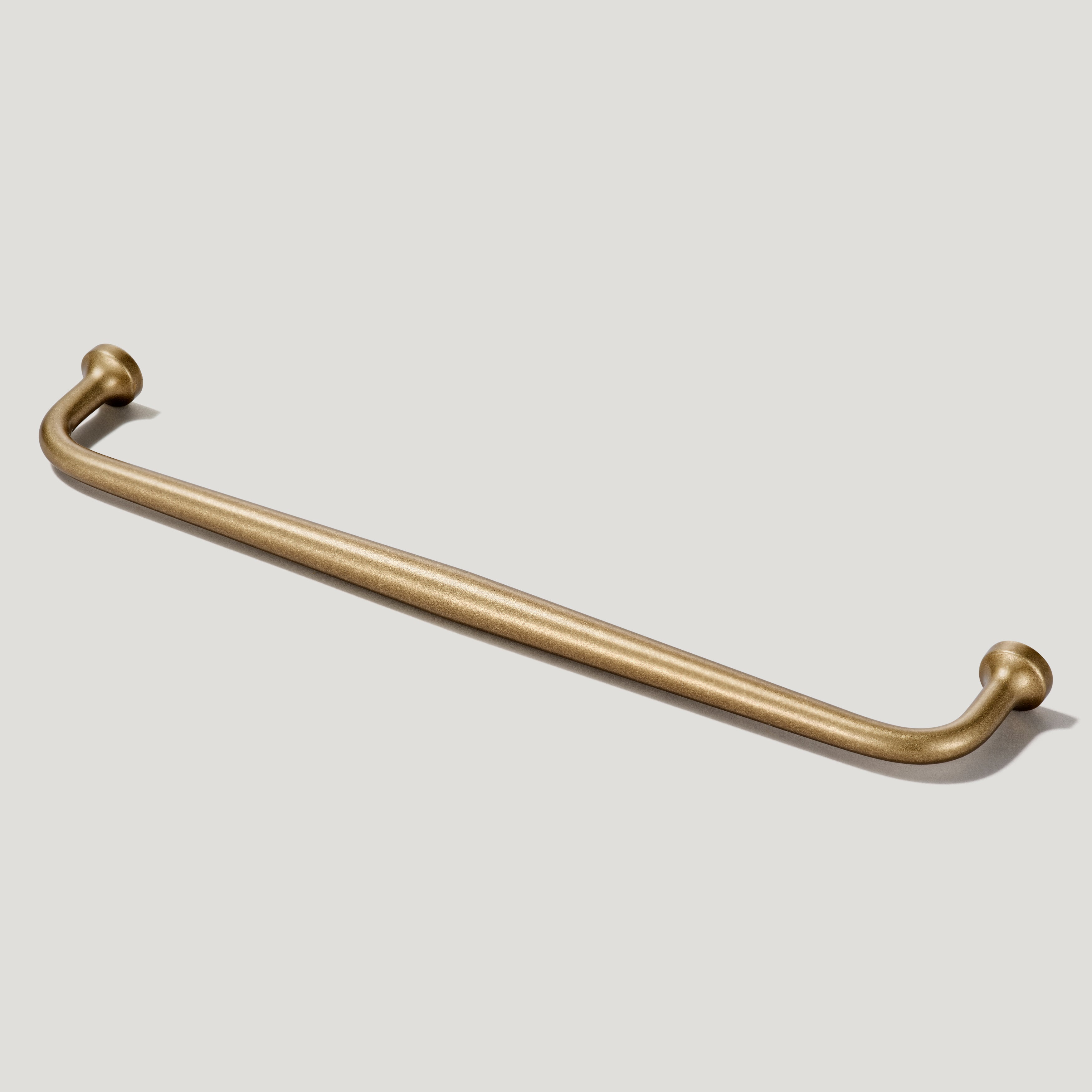 Plank Hardware Cabinetry GRAYSON Handle - Aged Brass