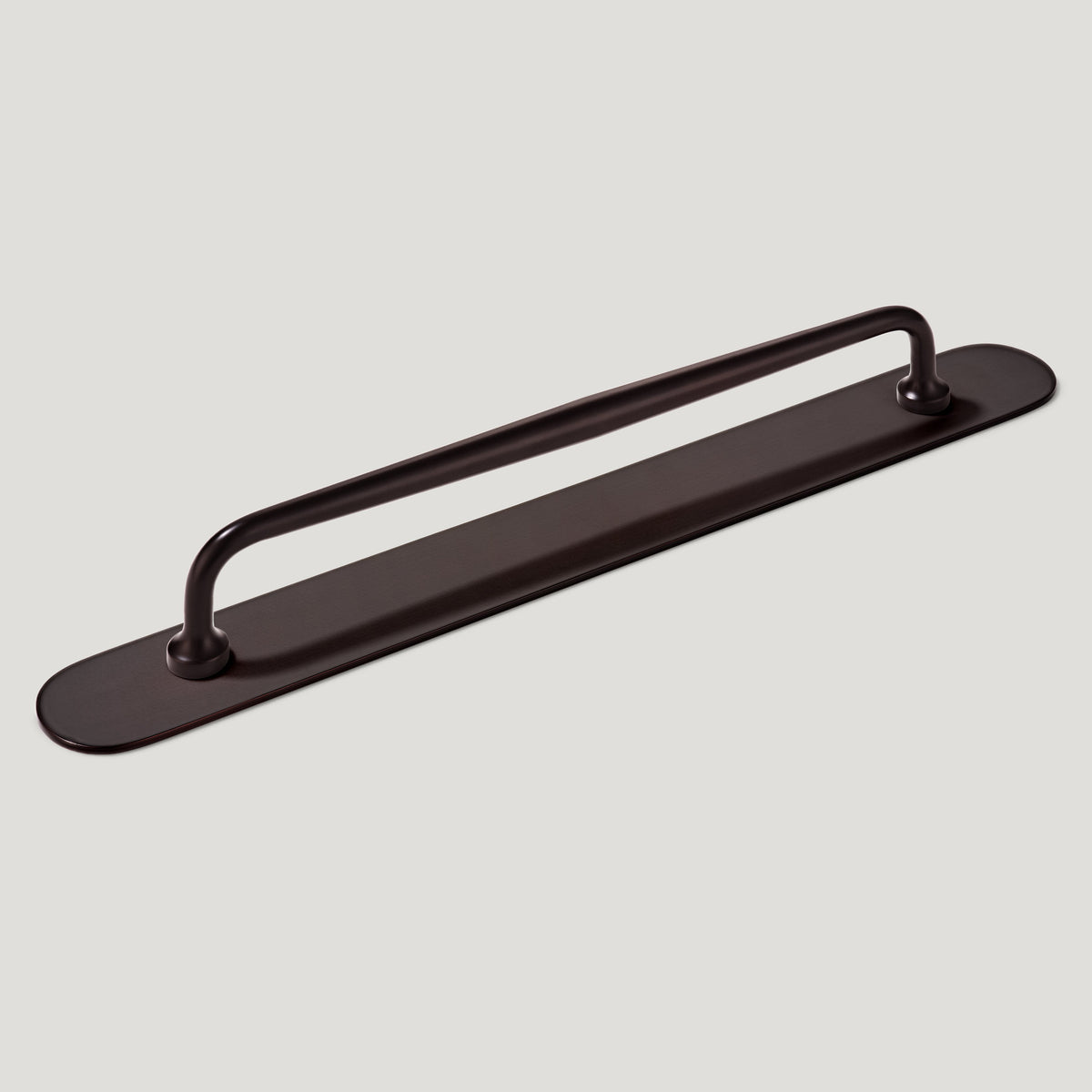 Plank Hardware Cabinetry 235mm (220mm CC) / With Backplate GRAYSON Handle - Blackened Bronze