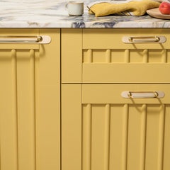 Plank Hardware Cabinetry GRAYSON Handle - Unlacquered Brass