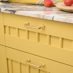 Plank Hardware Cabinetry GRAYSON Handle - Unlacquered Brass