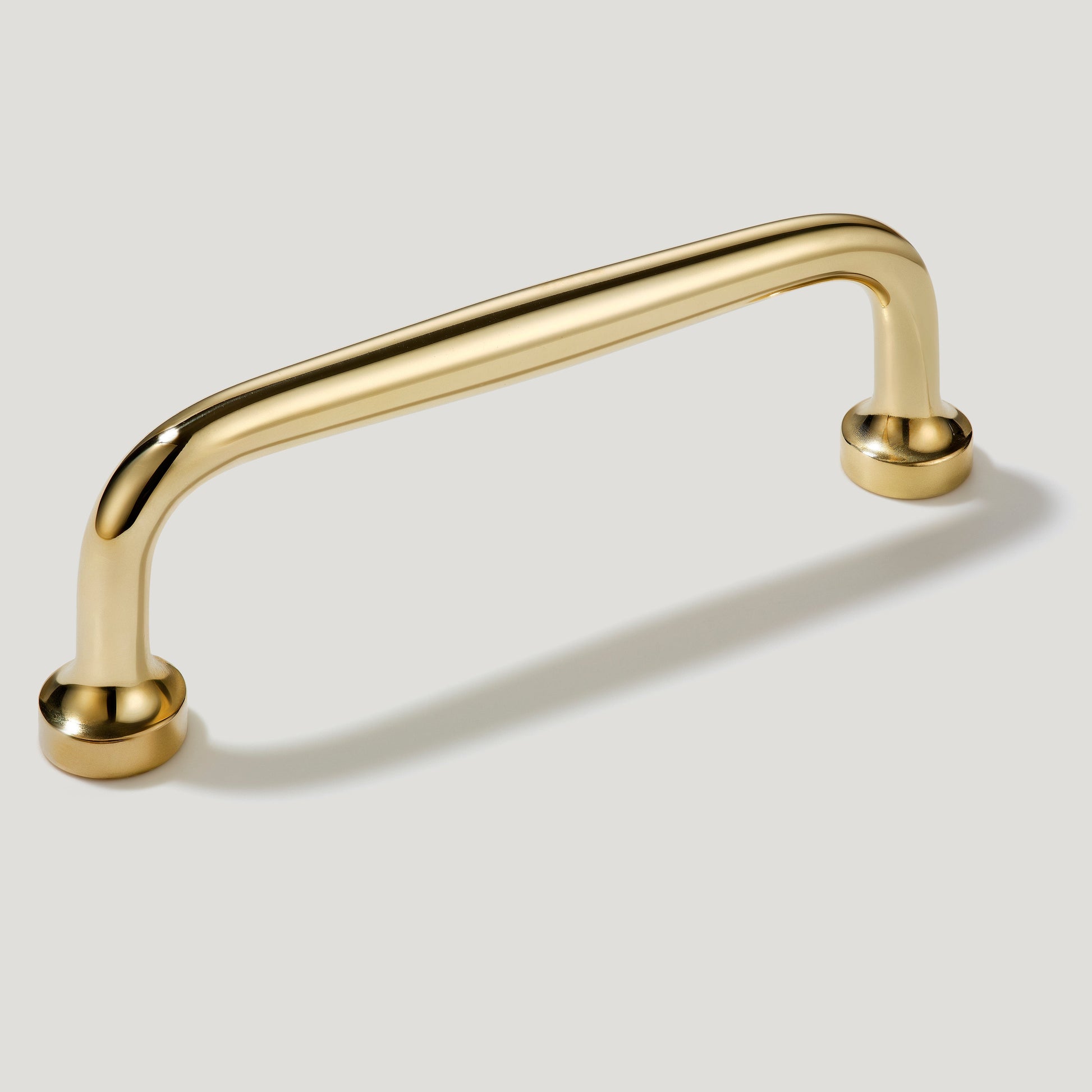 Plank Hardware Cabinetry 111mm (96mm CC) GRAYSON Handle - Unlacquered Brass