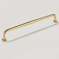 Plank Hardware Cabinetry 235mm (220mm CC) / Handle Only GRAYSON Handle - Unlacquered Brass