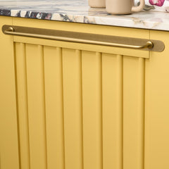 Plank Hardware Cabinetry GRAYSON Heavyweight Appliance Pull - Aged Brass