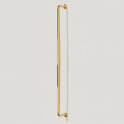 Plank Hardware Cabinetry 476mm (457mm CC) / Handle Only GRAYSON Heavyweight Handle - Unlacquered Brass