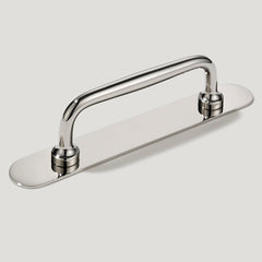 Plank Hardware Cabinetry 111mm (96mm CC) / Handle with Backplate GRAYSON Traditional D-Bar Handle