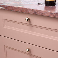 Plank Hardware Cabinetry HALLEY 25mm Knob - Polished Nickel