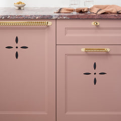 Plank Hardware Cabinetry HALLEY 25mm Knob - Unlacquered Brass