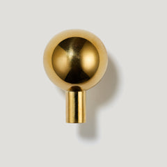 Plank Hardware Cabinetry HALLEY 25mm Knob - Unlacquered Brass