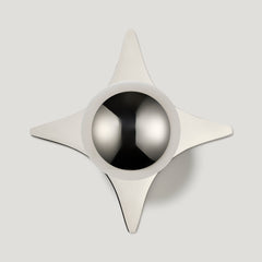Plank Hardware Cabinetry HALLEY Knob - Polished Nickel