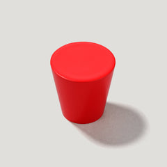 Plank Hardware Cabinetry HUBBLE Tapered Knob - Red