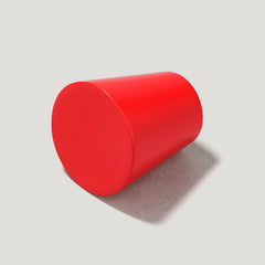 Plank Hardware Cabinetry HUBBLE Tapered Knob - Red