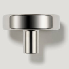 Plank Hardware Cabinetry HUDSON 36mm Knob - Polished Nickel
