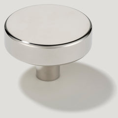 Plank Hardware Cabinetry HUDSON 36mm Knob - Polished Nickel