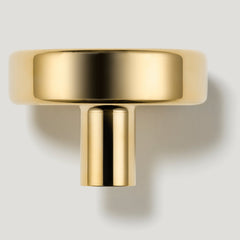 Plank Hardware Cabinetry HUDSON 36mm Knob - Unlacquered Brass
