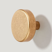 Plank Hardware Cabinetry HUDSON Shaker Hook - Aged Brass