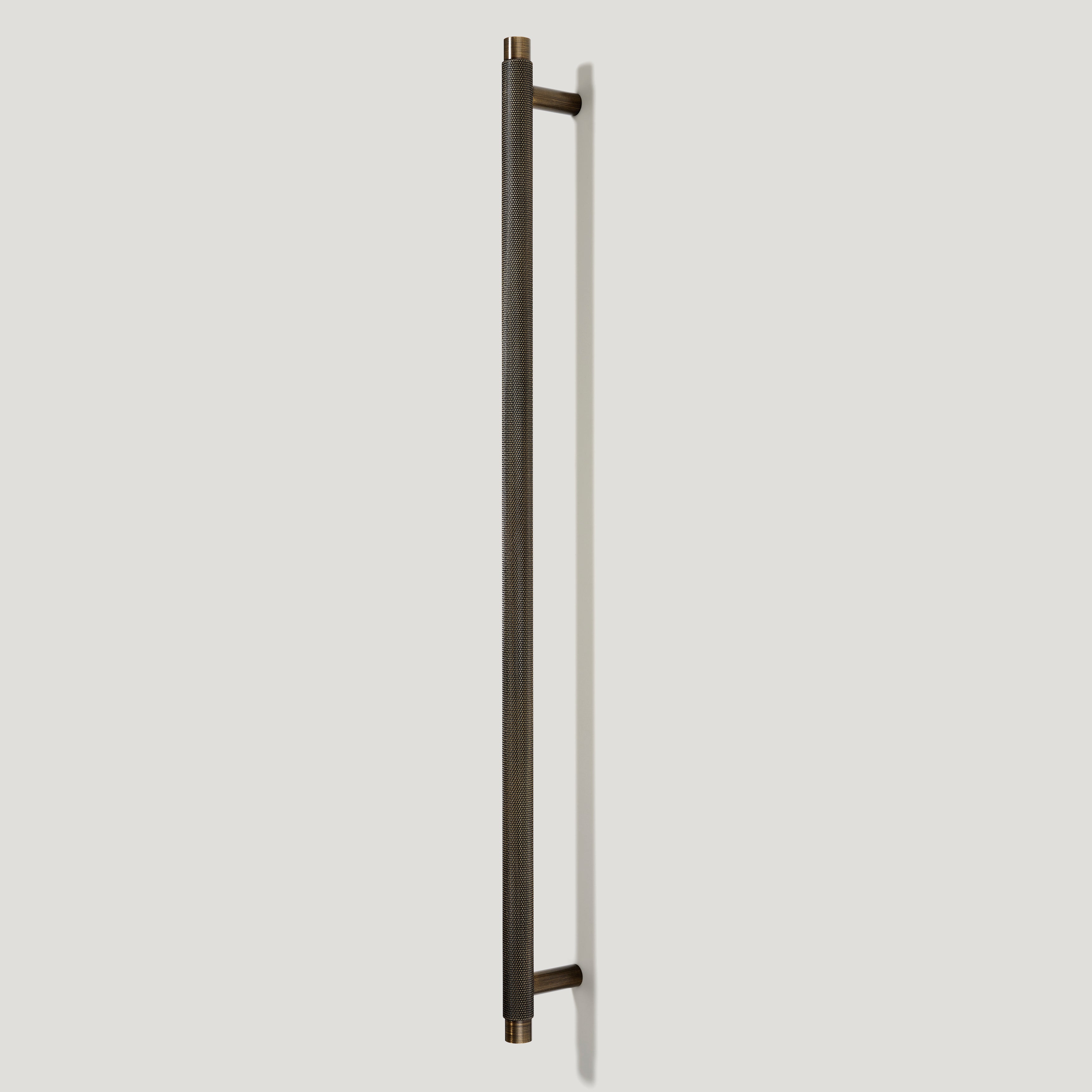 Plank Hardware Cabinetry 512mm (457mm CC) / Handle Only KEPLER Heavyweight Appliance Pull - Antique Brass