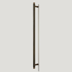 Plank Hardware Cabinetry 512mm (457mm CC) / Handle Only KEPLER Heavyweight Appliance Pull - Antique Brass