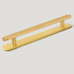 KEPLER Knurled T-Bar Handle - Satin Brass