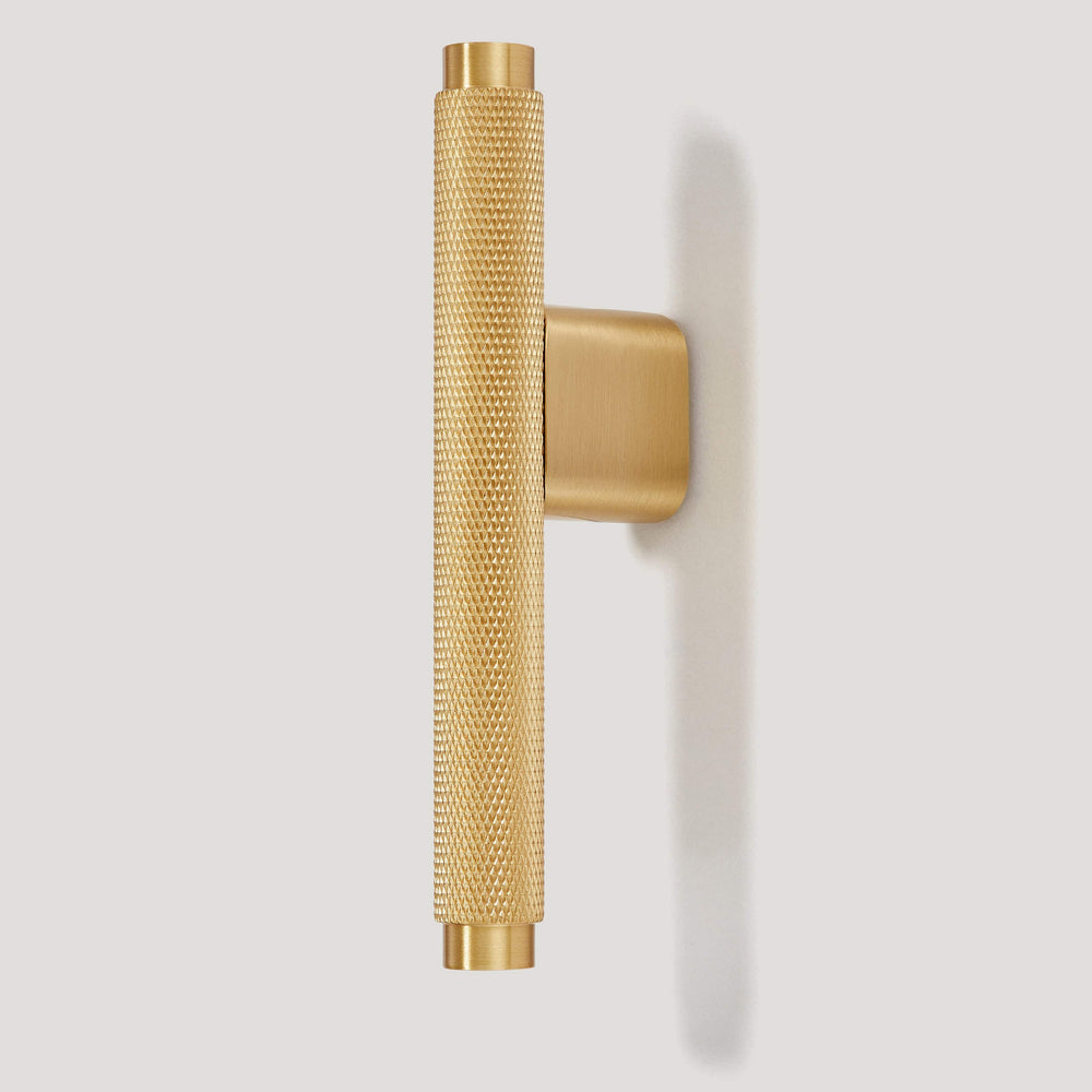 Knurled Brass T Bar Handle  Knurled T Bar Pull Handle – Plank