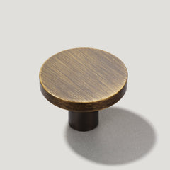 LOVELL Runder Knopf - Antikmessing