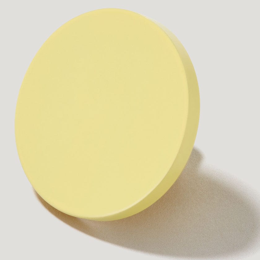 Plank Hardware Cabinetry LOVELL Circular Knob - Lemon Yellow