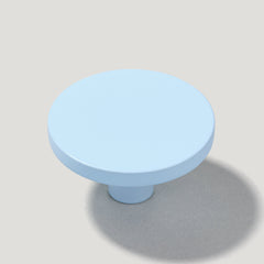 Plank Hardware Cabinetry LOVELL Circular Knob - Pale Blue