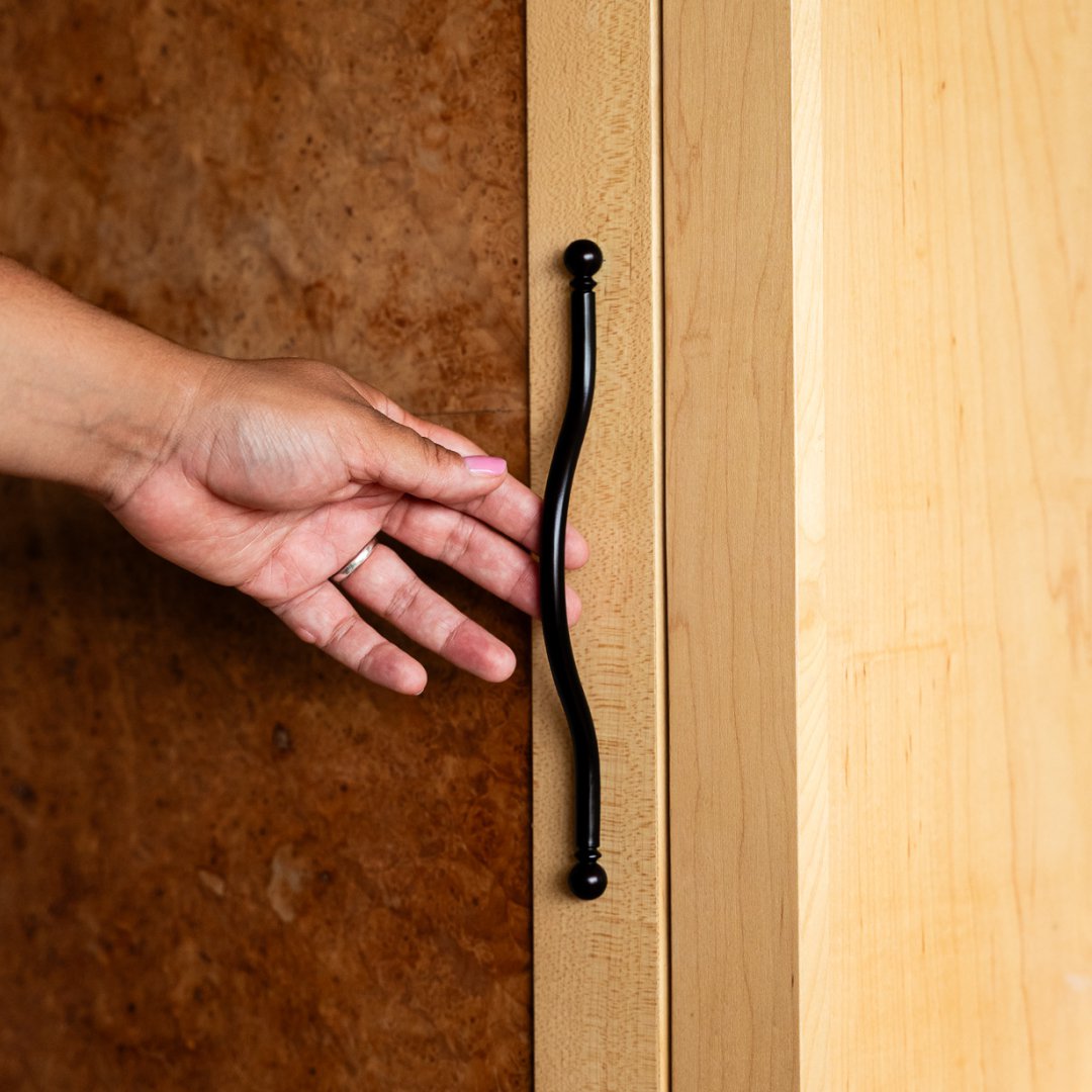 Plank Hardware Cabinetry LYON Handle - Blackened Bronze
