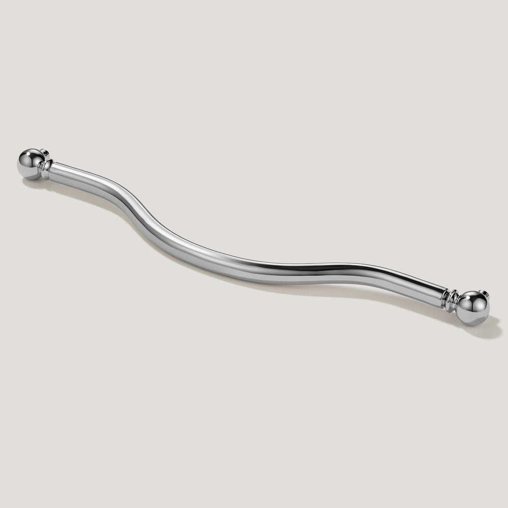 Plank Hardware Cabinetry 234mm (220mm CC) / Handle Only LYON Handle - Polished Nickel