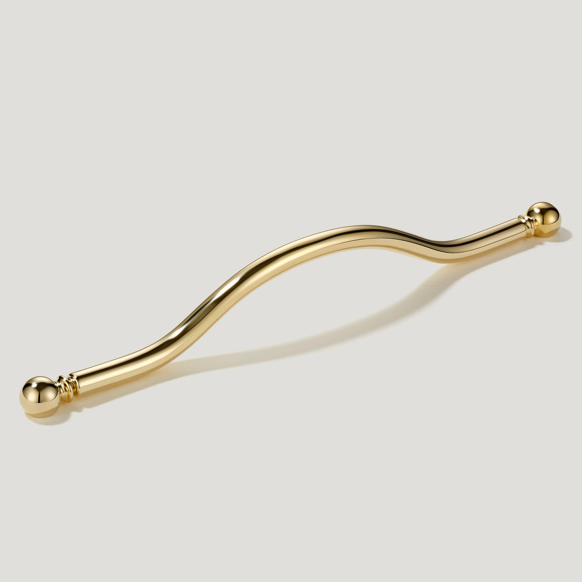 Plank Hardware Cabinetry LYON Handle - Unlacquered Brass