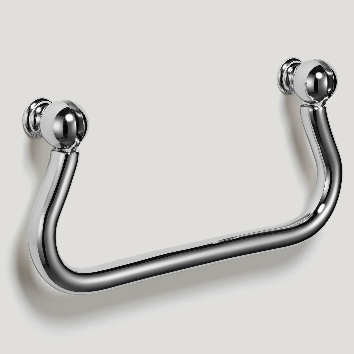 Plank Hardware Cabinetry 110mm (96mm CC) / Handle Only OLSON Swing Pull - Polished Nickel
