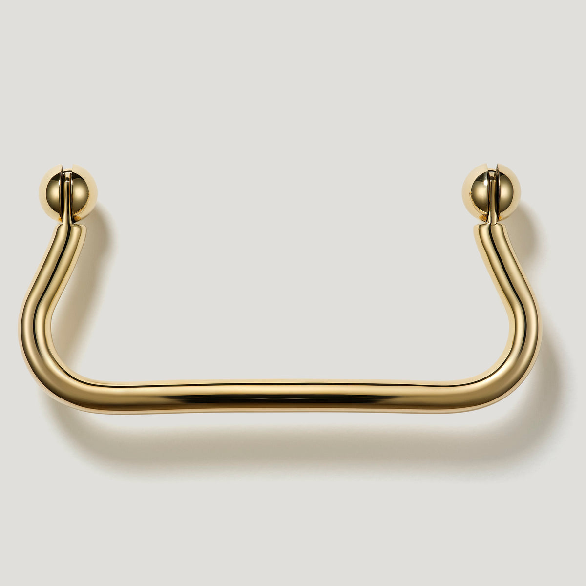 Plank Hardware Cabinetry OLSON Swing Pull - Unlacquered Brass