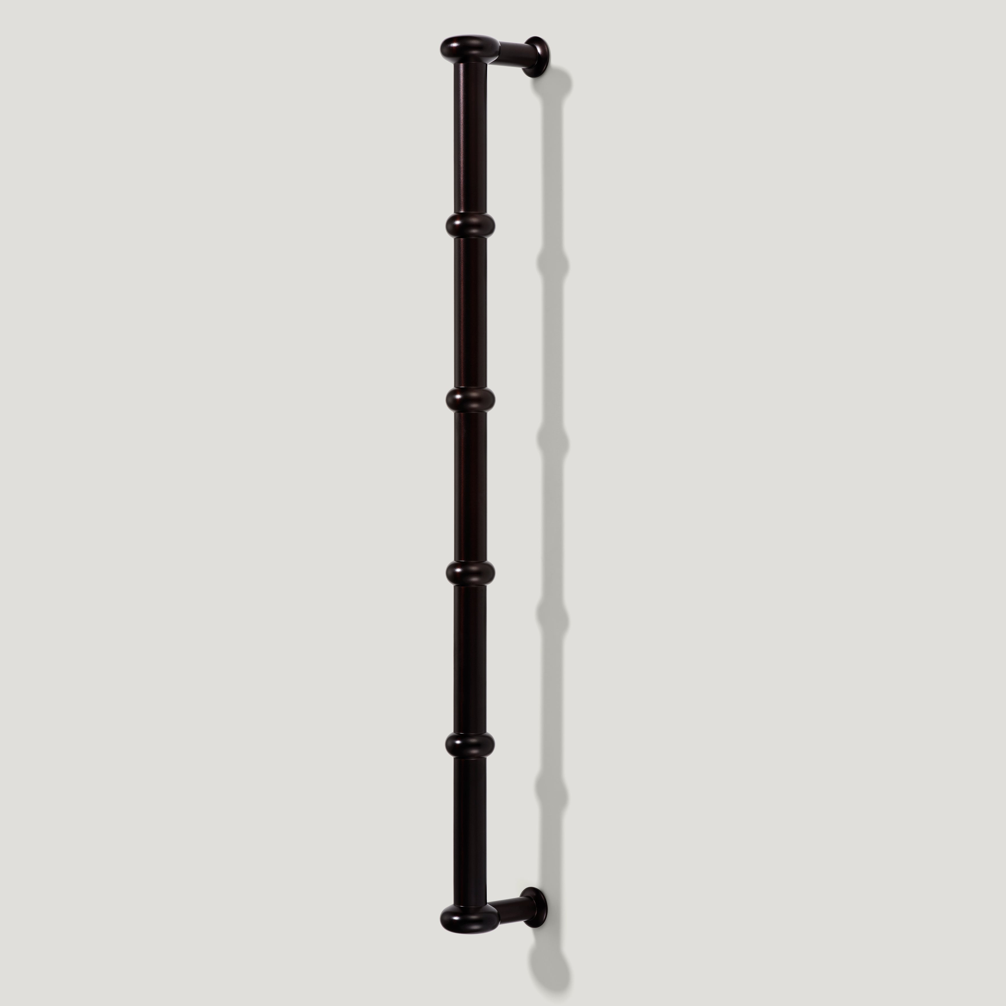 Plank Hardware Cabinetry 479mm (457mm CC) PEYTON Heavyweight Long Handle - Blackened Bronze