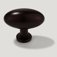 Plank Hardware Cabinetry PEYTON Shaker Knob - Blackened Bronze