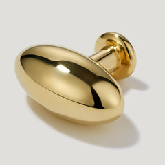 Plank Hardware Cabinetry PEYTON Shaker Knob - Unlacquered Brass
