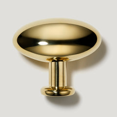 Plank Hardware Cabinetry PEYTON Shaker Knob - Unlacquered Brass