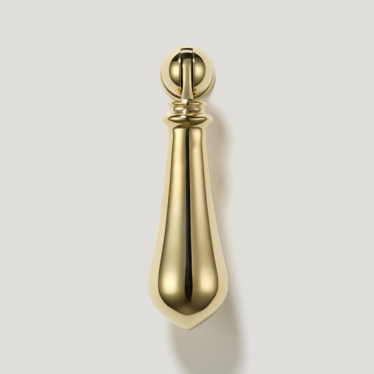 Plank Hardware Cabinetry RUTHIE Drop Pull - Unlacquered Brass