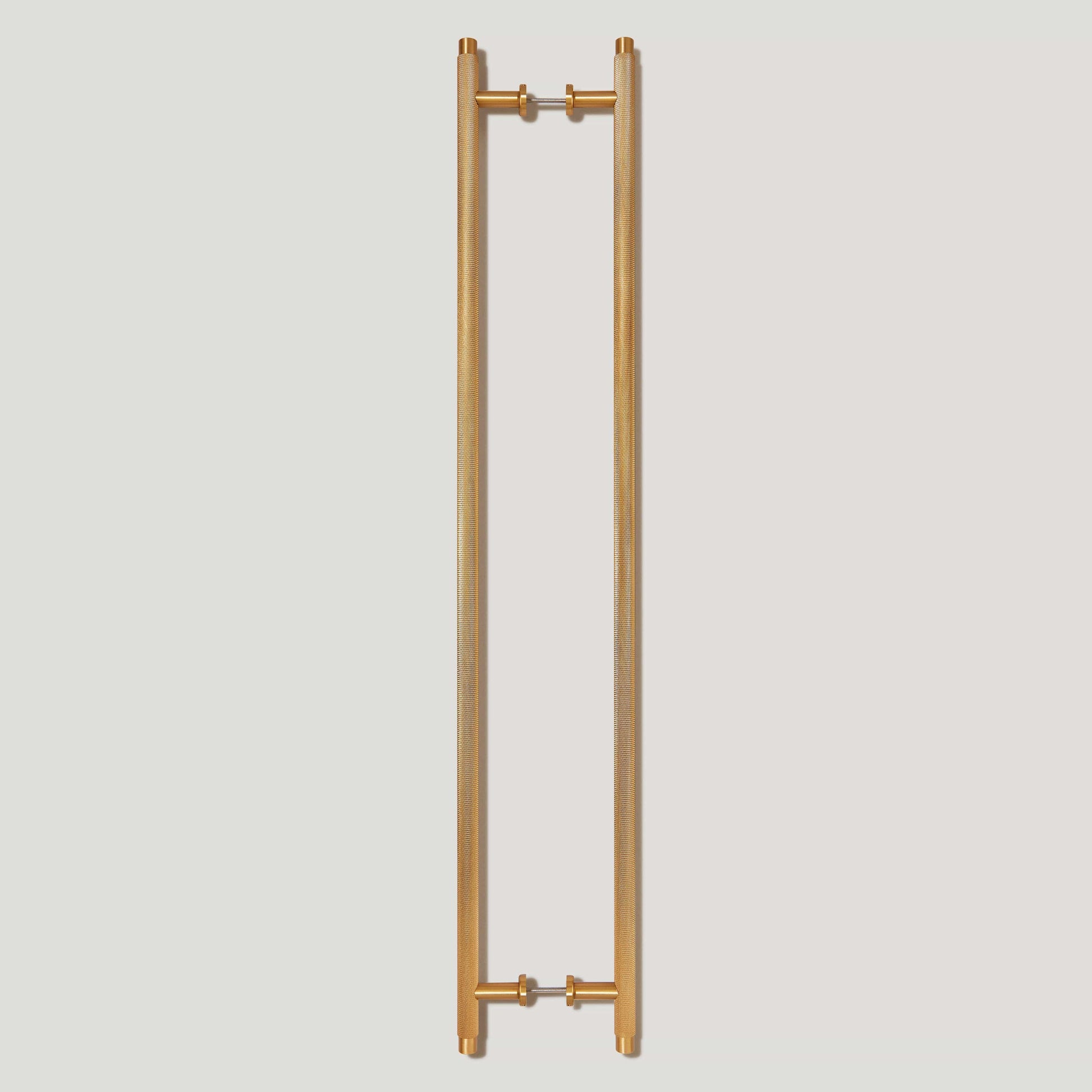 Plank Hardware Cabinetry STURDY Back to Back Handle Fitting - Brass